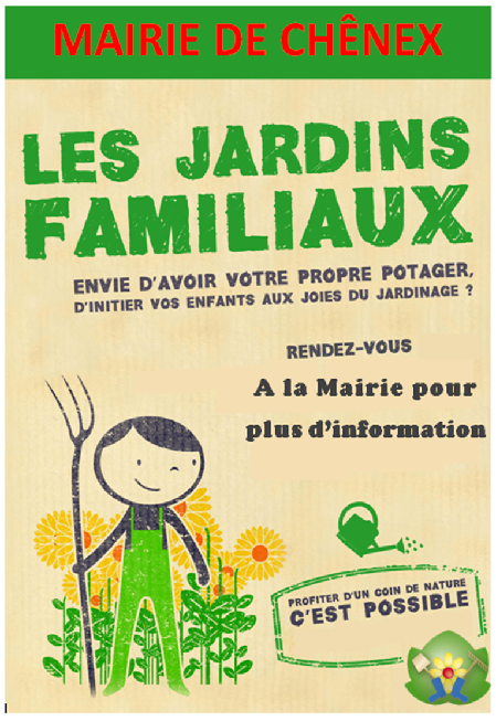 affiche jardin